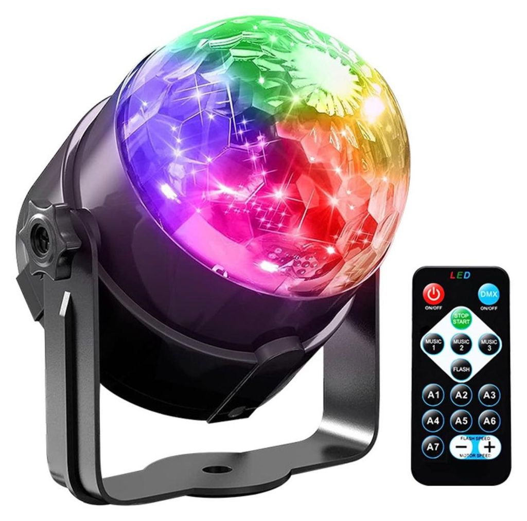 INF Magic Ball Lampe 3x1W LED ABS+PS 9.2cmx8.5cm für Party KTV Bar