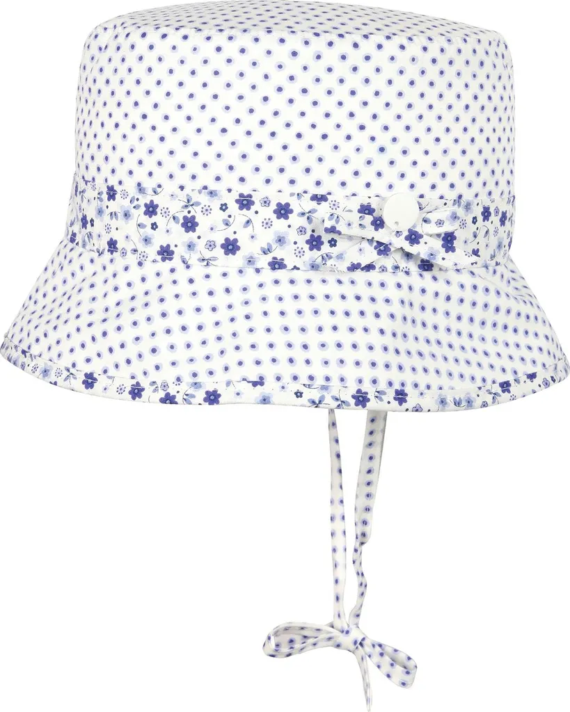 Cappellino da Sole Bambina Döll Bianco - Ideale per Vacanze e Mare