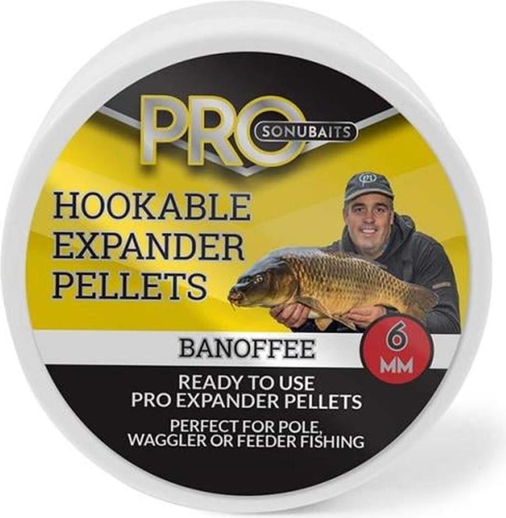 100 g di pellet Sonubaits HOOKABLE EXPANDER da 6 mm al Immagine del prodotto 