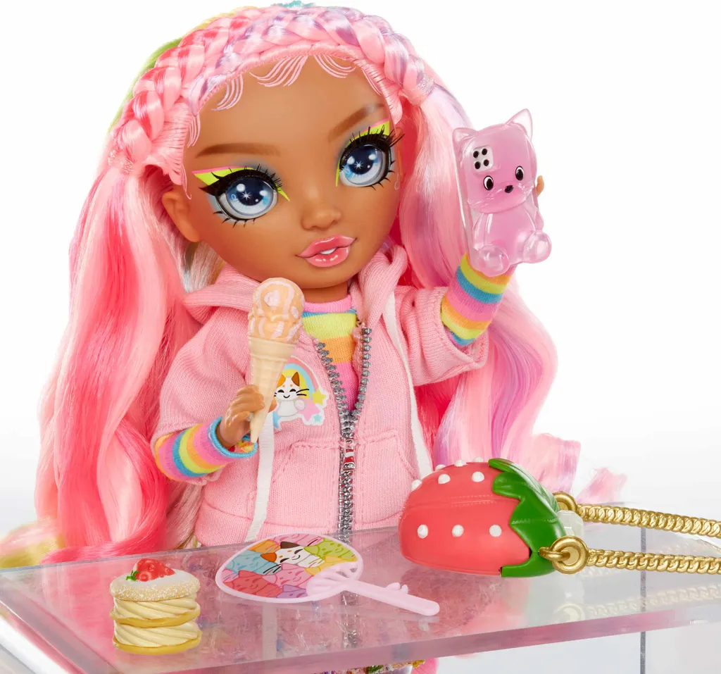 Poupée Rainbow High Sparkle & Shine Rosetta avec Accessoires de Mode