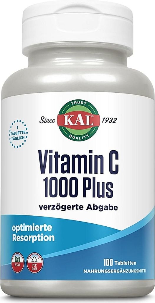 Vitamin C 1000 Plus Kal Retardtabletten 100 St
