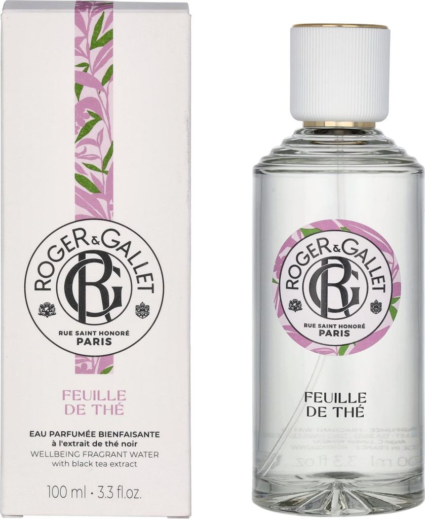 Roger & Gallet, Feuilles de Thé, Geurwater voor welzijn Productafbeelding 
