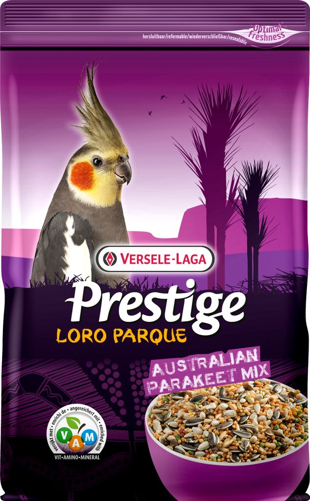 Prestige Loro Parque Australian Parakeet Mix - 2,5 kg Produktbild 