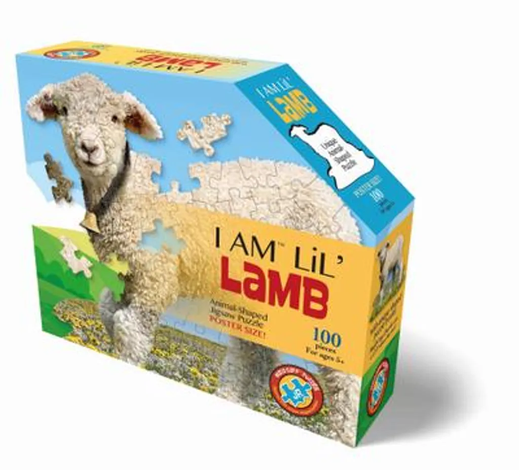 Puzzle Madd Capp Agneau 100 pièces XL : fini les puzzles ennuyeux