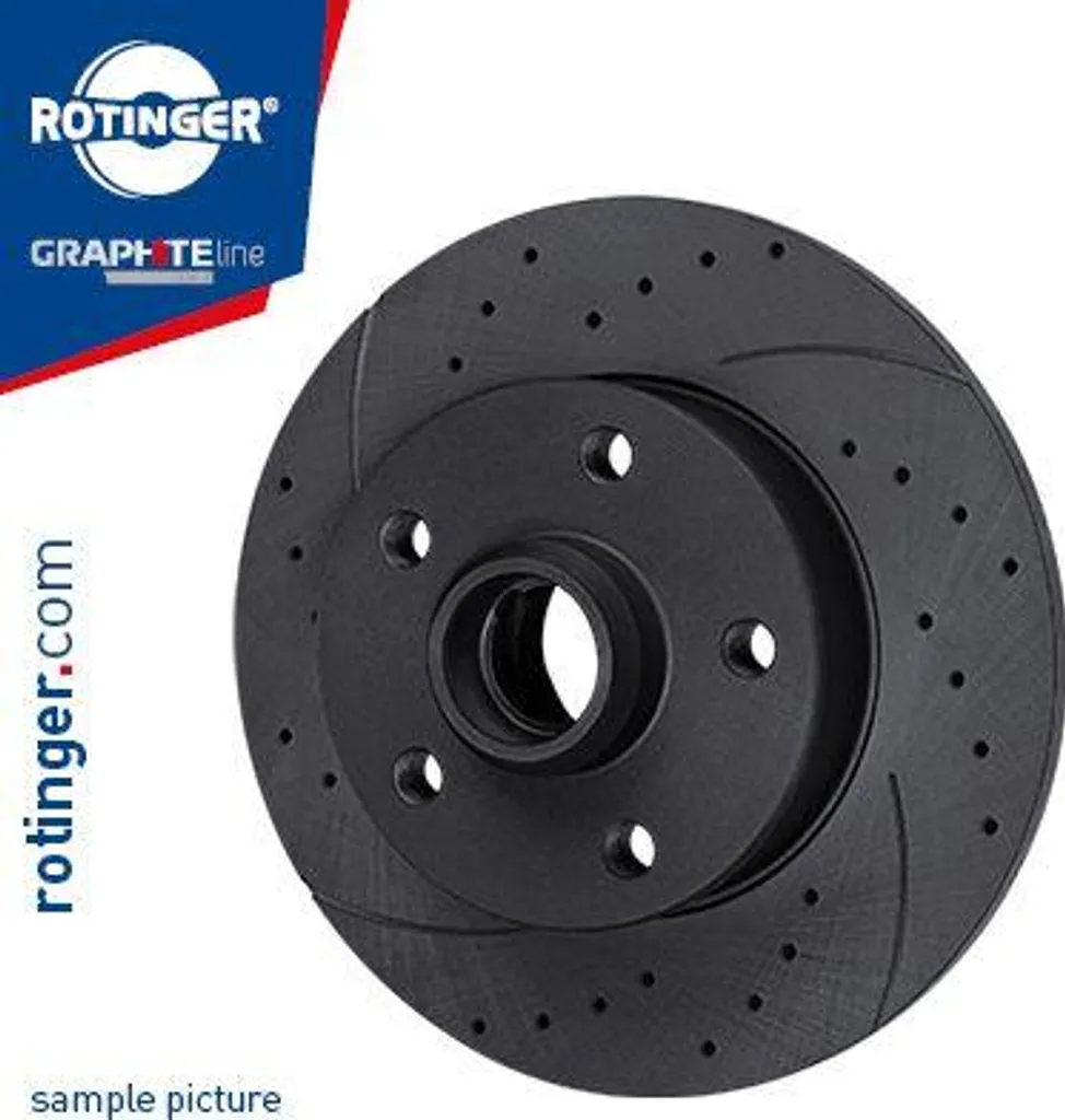 Disque de frein anti-corrosion RT 3121-GL T5 pour Golf IV et Polo