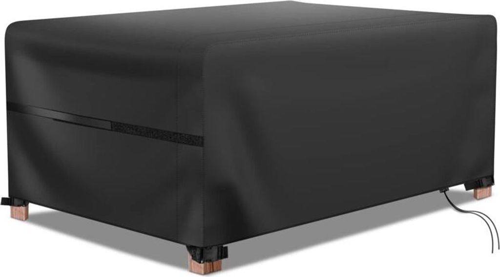 Gartenmöbelabdeckung, wasserdicht, atmungsaktiv, winddicht, UV-beständig, Schutzhülle für Gartenmöbel, 420D Oxford-Gewebe, Outdoor-Gartentisch...