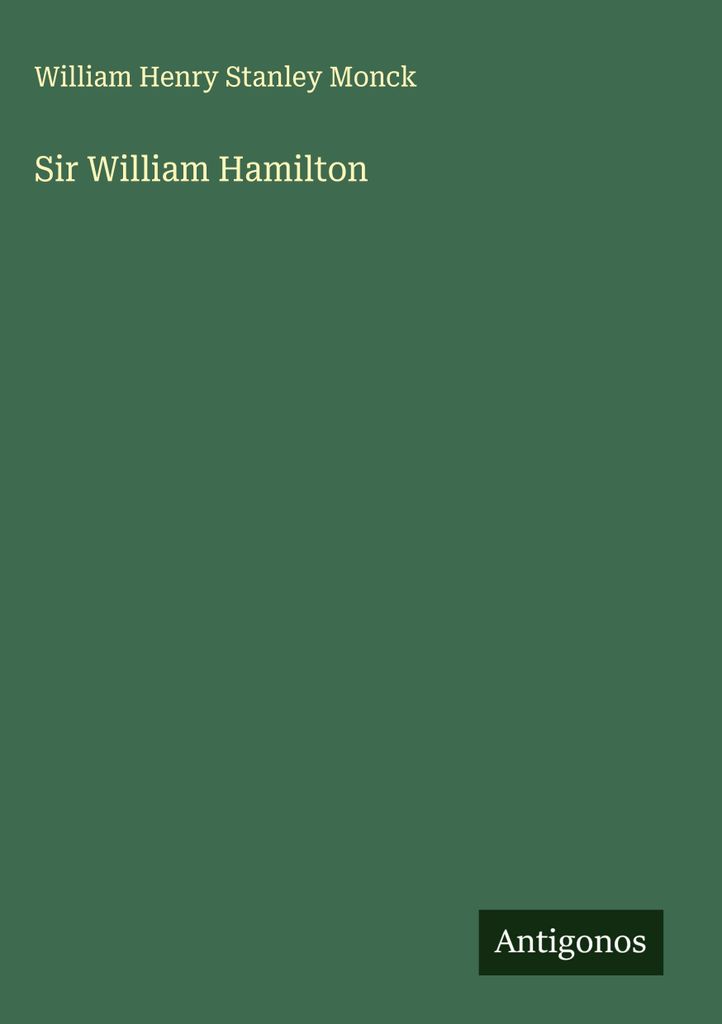 Sir William Hamilton