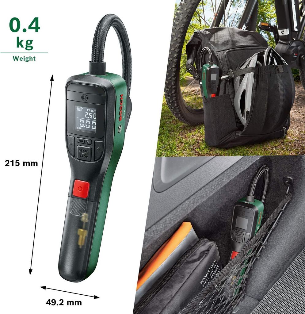 BOSCH EasyPump Akku-Druckluftpumpe 10.3 bar Produktbild 26