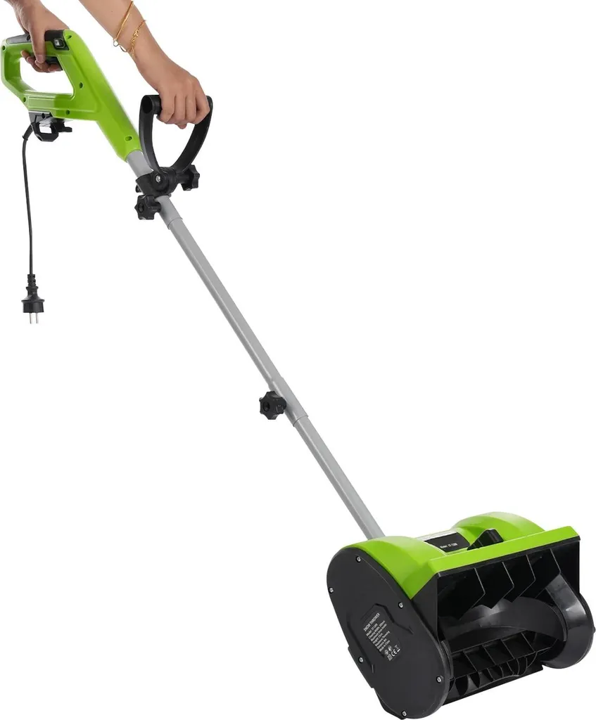 Pelle à neige électrique pour trottoir et allée - 1200W - Largeur 30cm