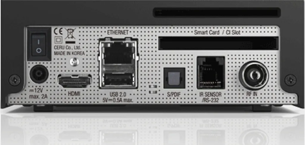 Décodeur TV VU+ ZERO 4K Tuner DVB-C/T2 Récepteur Satellite et TNT Linux UHD - 6