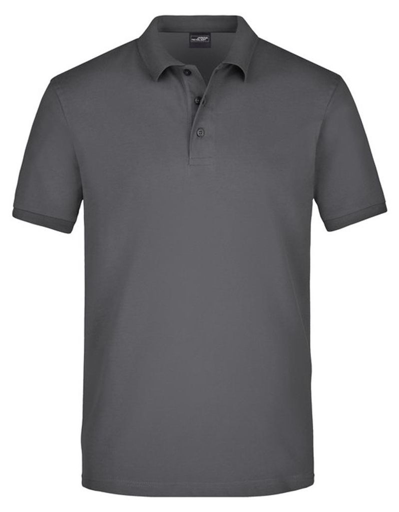 James and Nicholson - Poloshirt Elastisch für Herren LT2581 (XXL) (Graphit)