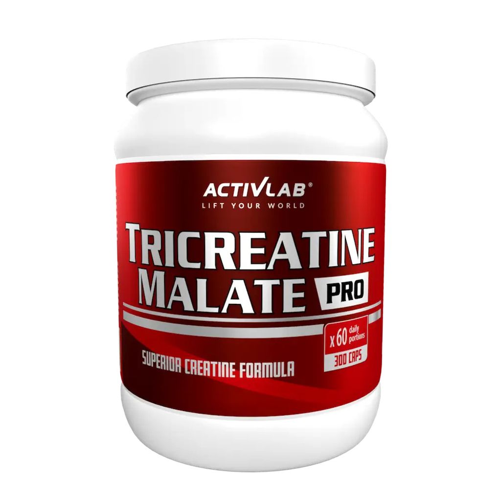 Activlab Tricreatine Malate Pro – 300 Kapseln | Hochwertiges Kreatin-Malat für mehr Ausdauer und Muskelaufbau