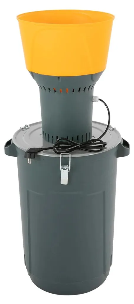 Moulin à céréales électrique 1300W avec cuve 60L et 5 tamis interchangeables