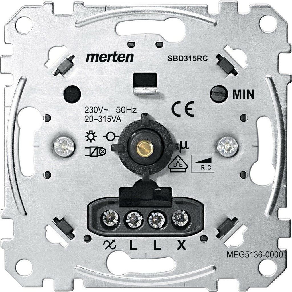 MERTEN Inserto dimmer per trasformatori elett. Immagine del prodotto 