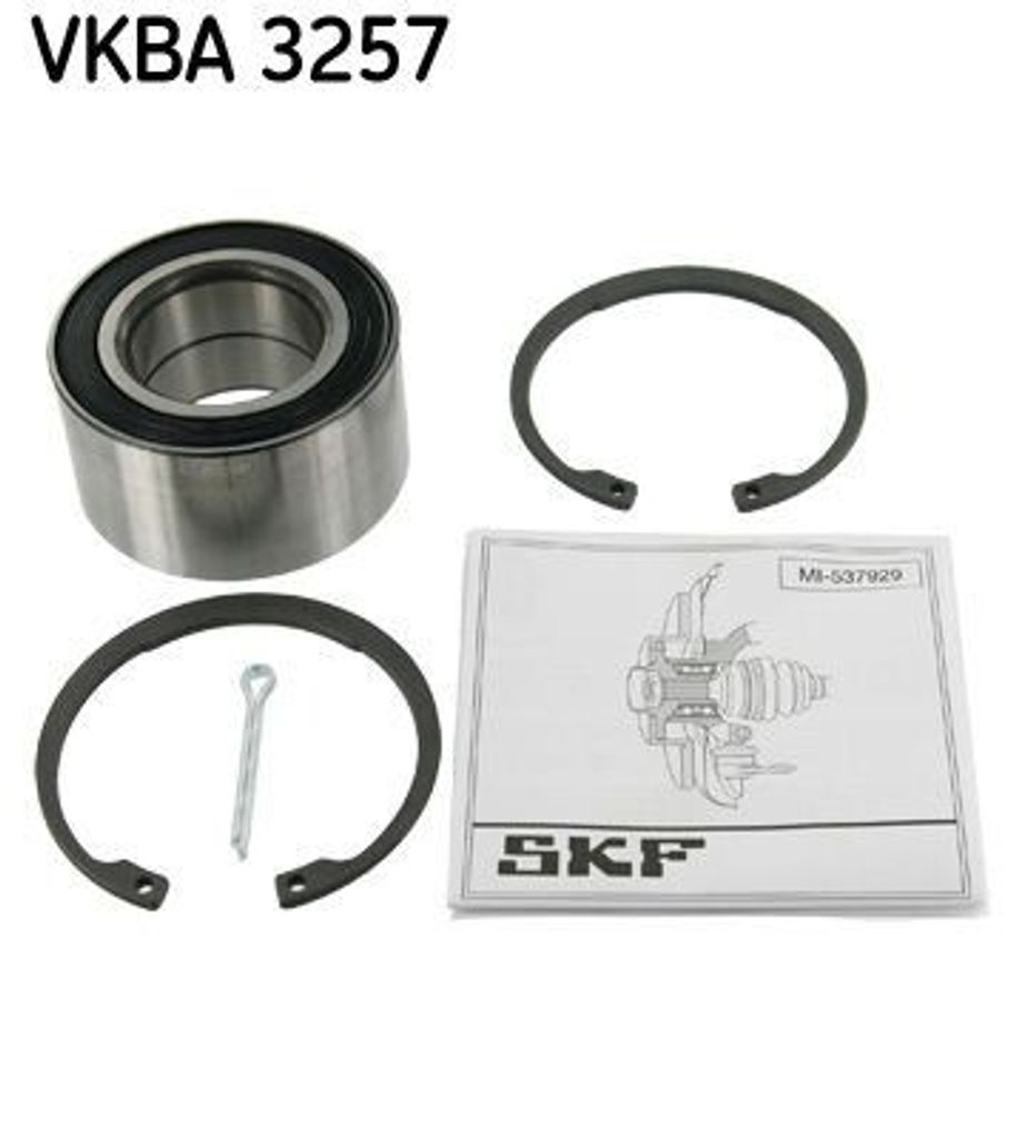 SKF Radlagersatz Vorne für DAEWOO NEXIA (KLETN) 72mm VKBA 3257