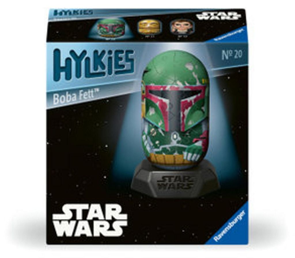 Ravensburger 3D Puzzle: Hylkies - Star Wars Boba Fett, 54 Obrázek produktu 