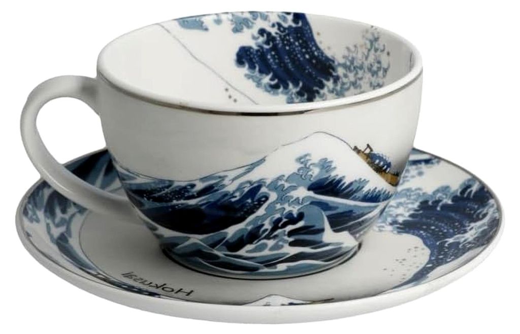 Die Welle - Tee-/Cappuccinotasse Artis Orbis Hokusai