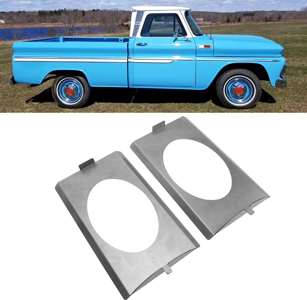Coppia Staffe Casse Posteriore Chevy C10 73-87 | Audio Squarebody 6x9