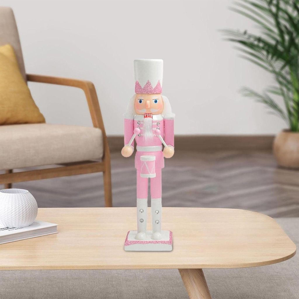 Nussknacker Rosa Serie Nussknacker, 30CM Nussknacker Puppet Produktbild 