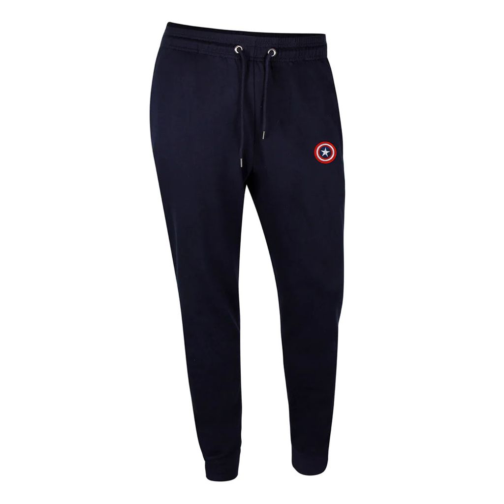 Marvel Captain America Schlafhose – Bequem, Mit Schild-Design, Offiziell Lizenziert