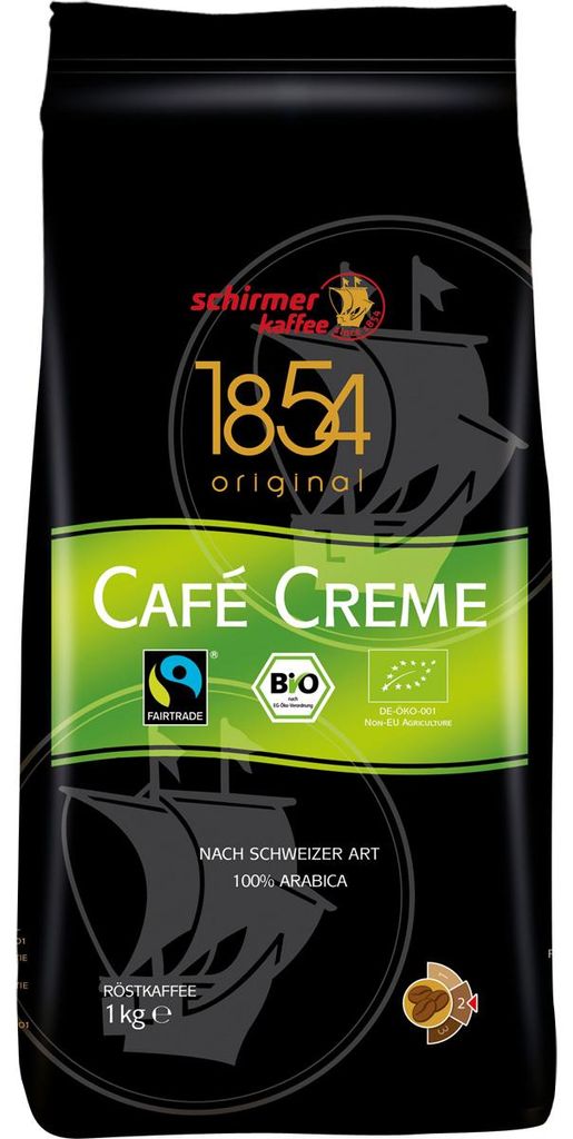 Organiczna Schirmer Cafe Creme aromatyczna, harmonijna Zdjęcie produktu 