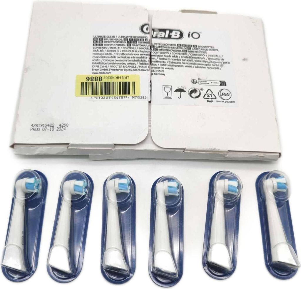 Oral-B 4210201434757, 6 Stück(e), Weiß, 3 Monat( e), Produktbild 