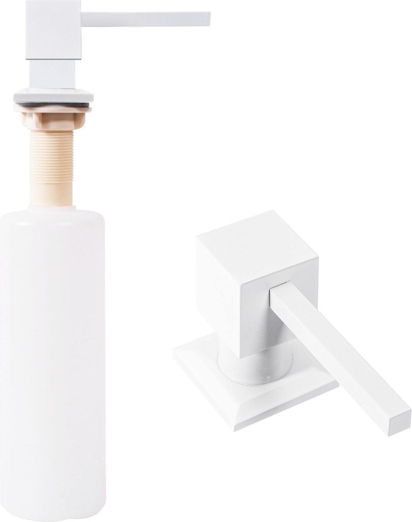 Rea Spülmittelspender White Eckig Produktbild 