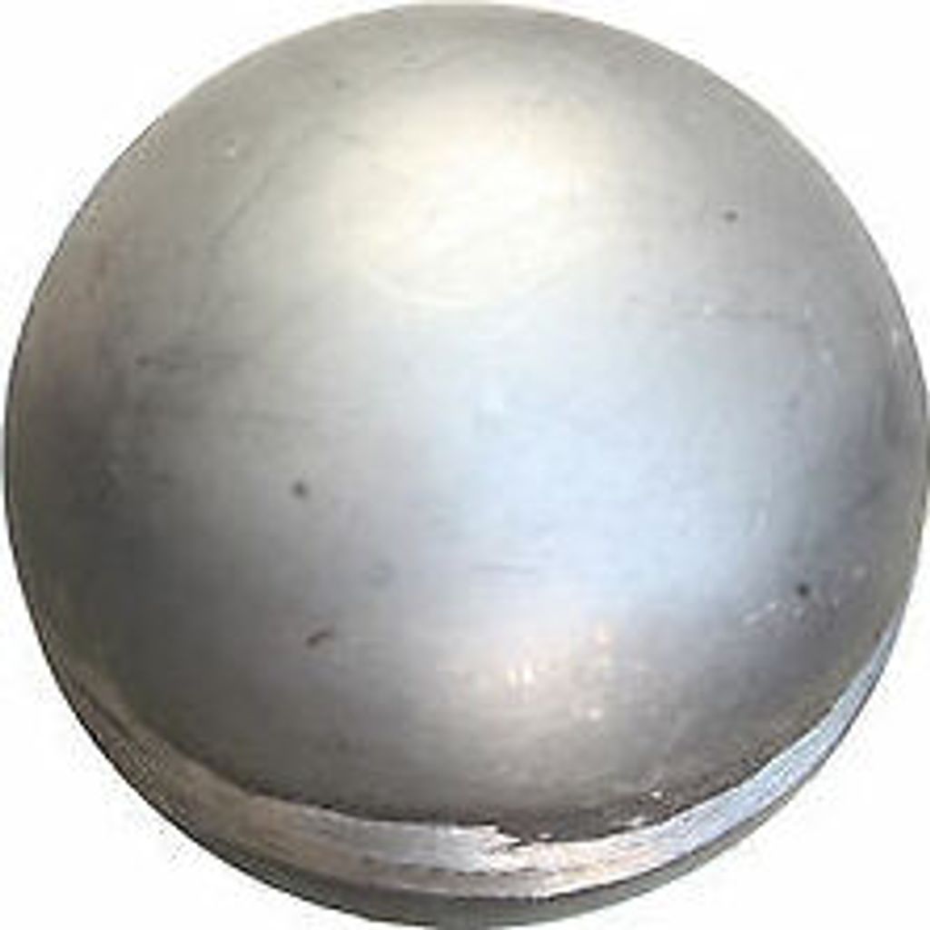 UHRIG Eisen Hohlkugel Ø 120mm, hohle, dickwandige Kugel, Stahlkugel für z.B. Zaunpfosten, Geländer, Garten Tor uvm.