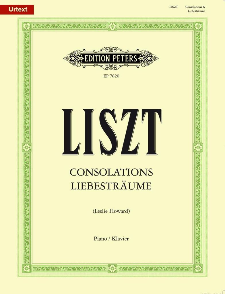 Consolations and Liebesträume for Piano