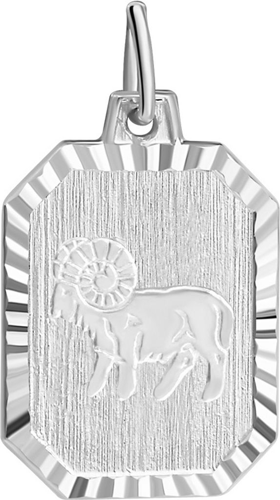 V Anhänger Sternzeichen Widder 925/- Sterling Silber 2,2cm Produktbild 
