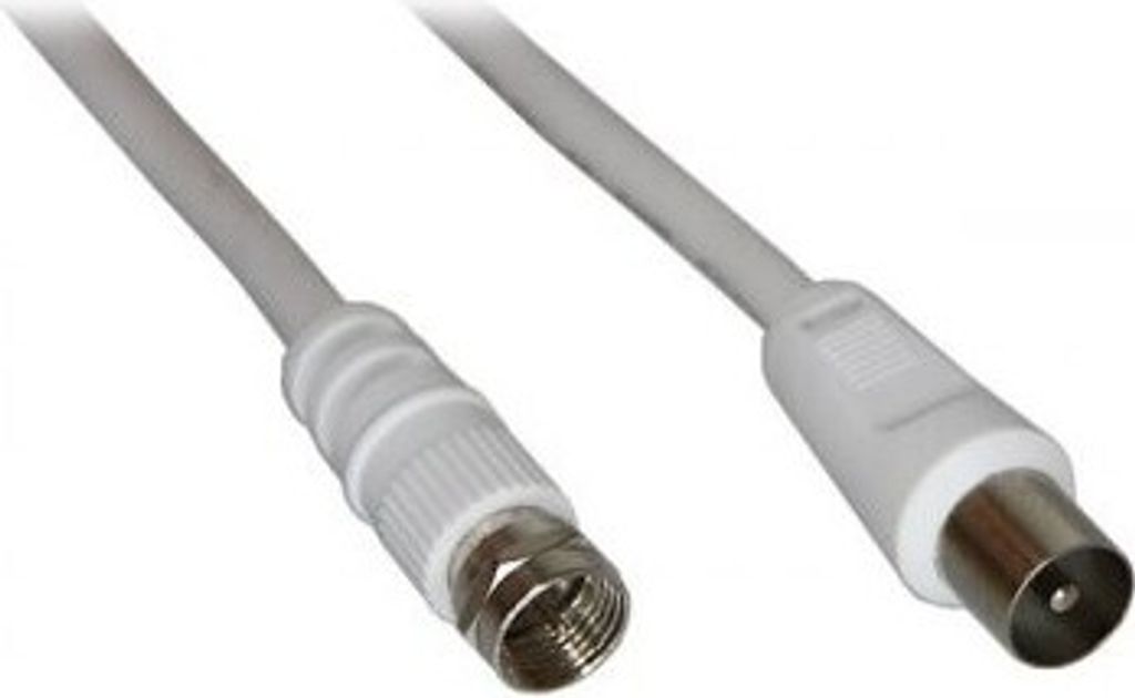 SAT-/Antennen-Adapterkabel ( F-Stecker > Koax-Buchse