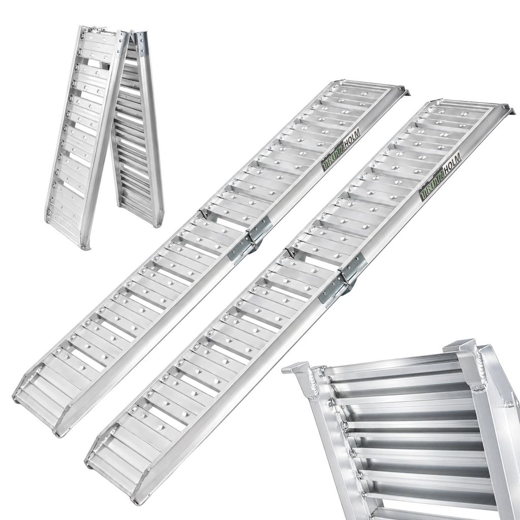 TRUTZHOLM 2x Auffahrrampe klappbar Alu 180 cm Traglast 400 Produktbild 