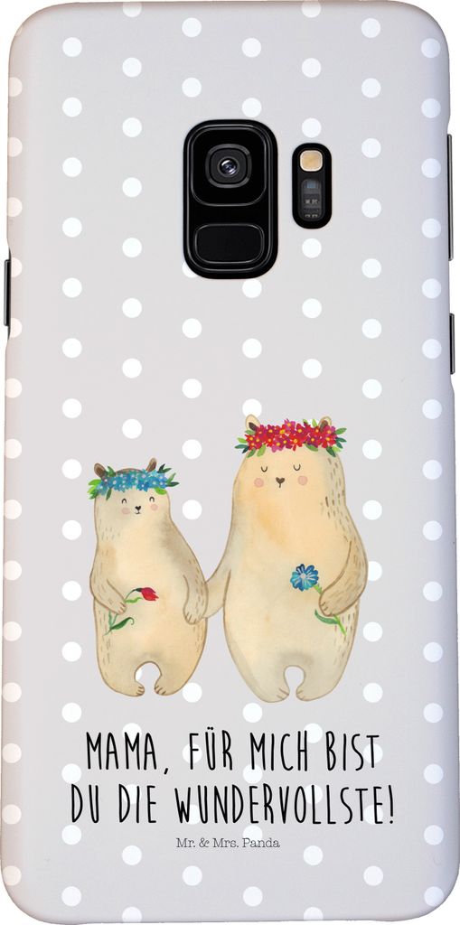Mr. & Mrs. Panda Samsung Galaxy S9 Handyhülle Bären mit Produktbild 