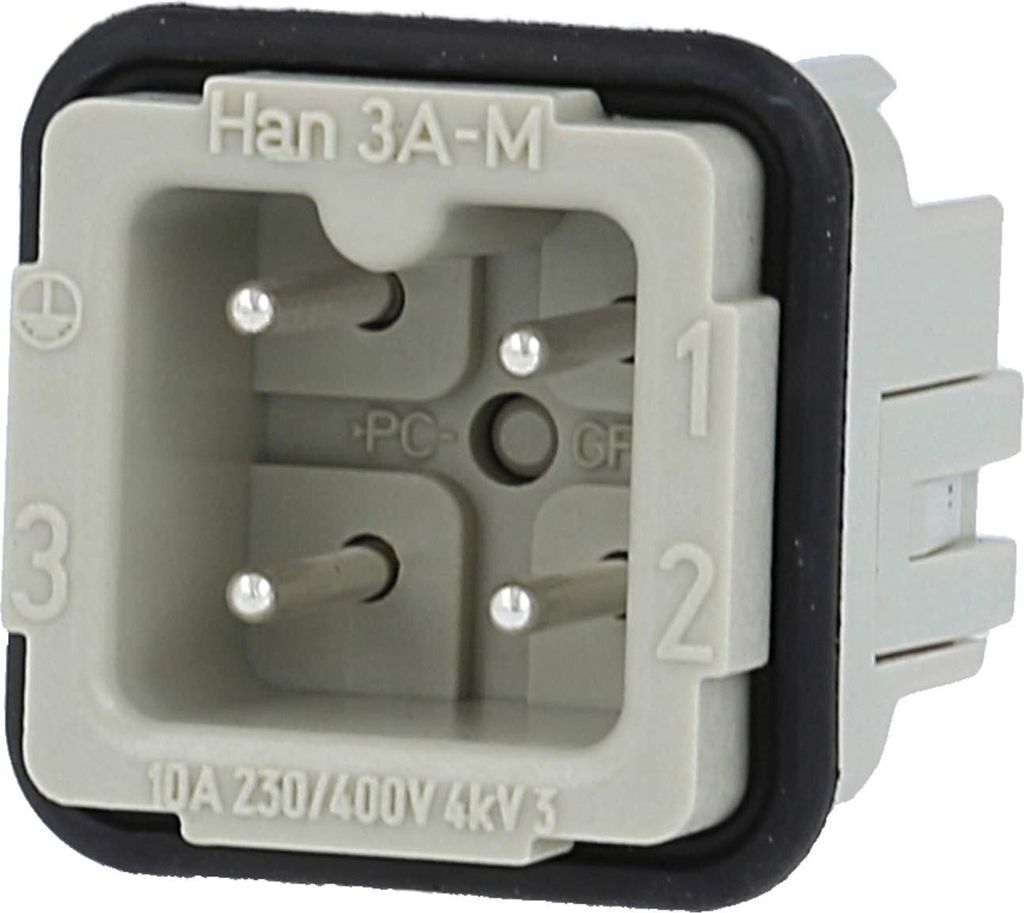 HART Stecker 3-polig 09200032611 Produktbild 