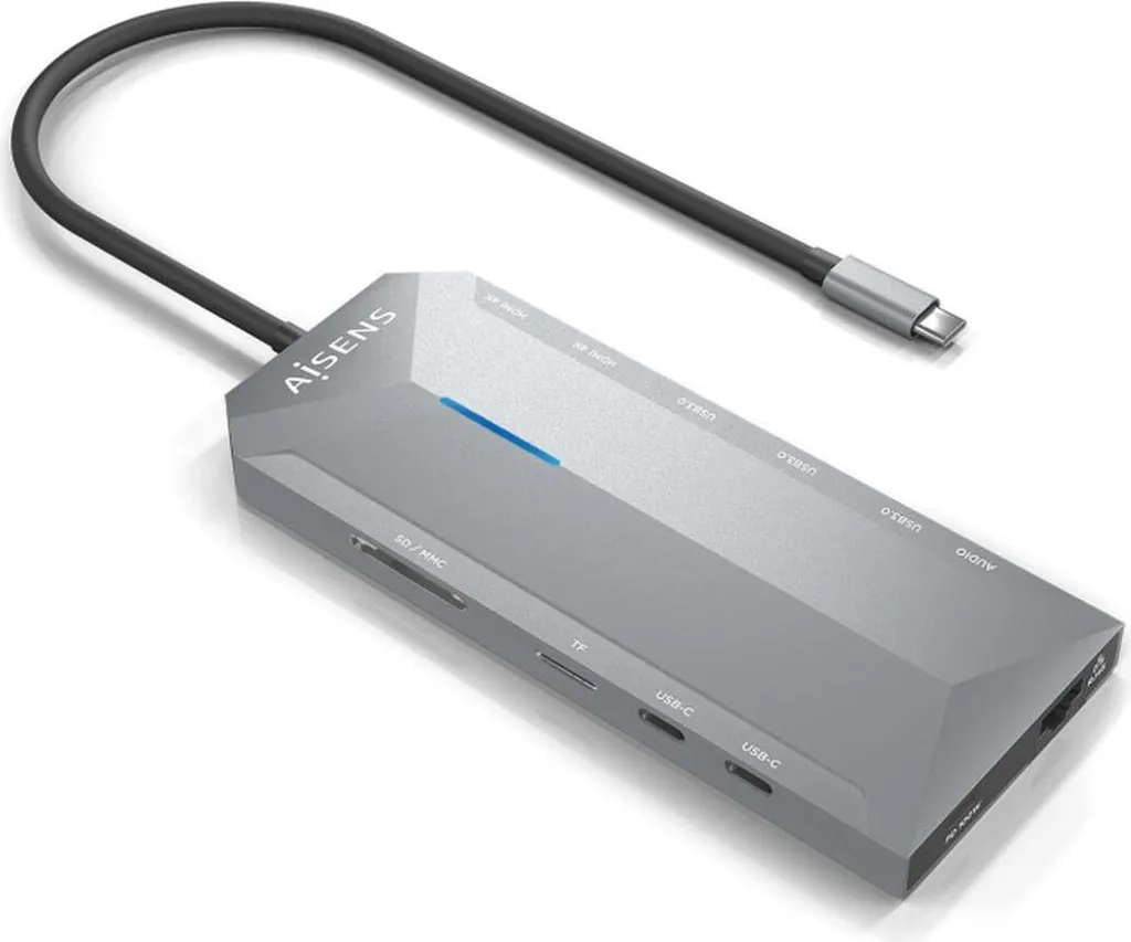 Hub USB C Aisens : Libérez vos Ports et Chargez 100W Rapidement
