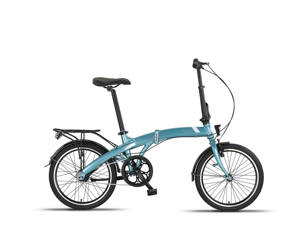 PACTO Five N7 Premium Klapprad Für Erwachsene - Aluminiumrahmen Bike 20 Zoll Bicycle, 7 Shimano Nexus Nabenschaltungen Rücktrittbremse Faltrad Fa...