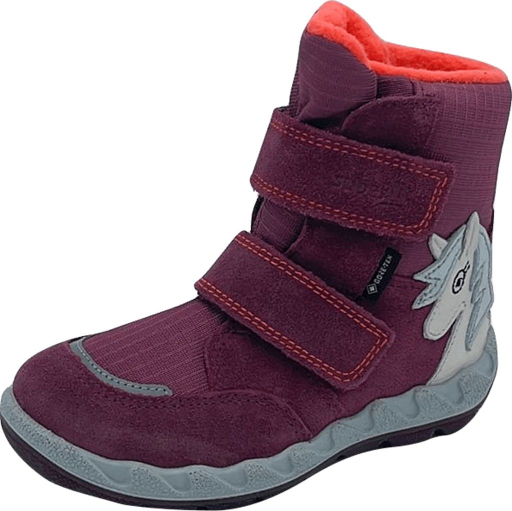 Superfit Icebird - Rot Leder/Textil Größe: 25 Normal