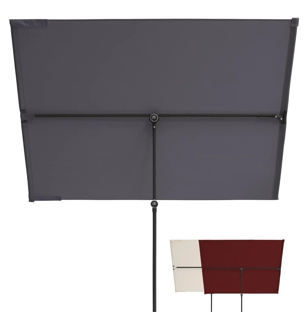 Solution brise-soleil actif balcon 170x130 cm - Finis les vis-à-vis gênants