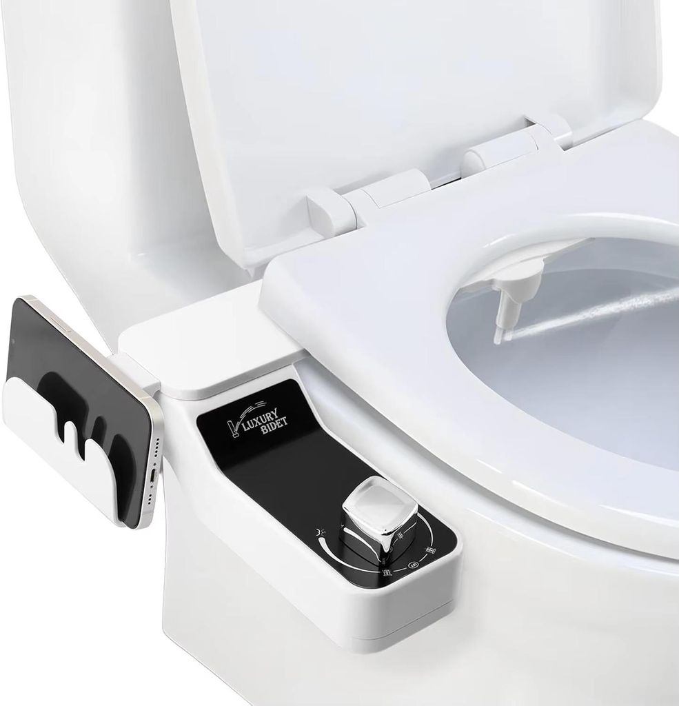 Bidet-opzetstuk, niet elektrisch. Bidet-inzetstuk voor Productafbeelding 