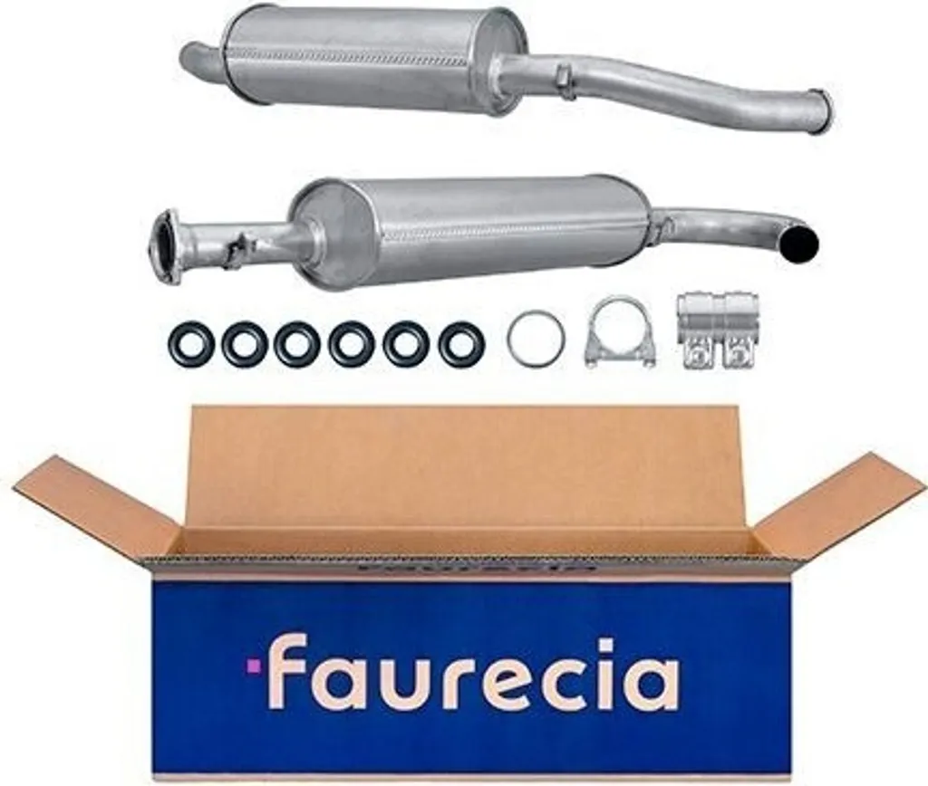 HELLA 8LD 366 027-321 Endschalldämpfer pour Ducato et Boxer OE 1309893080