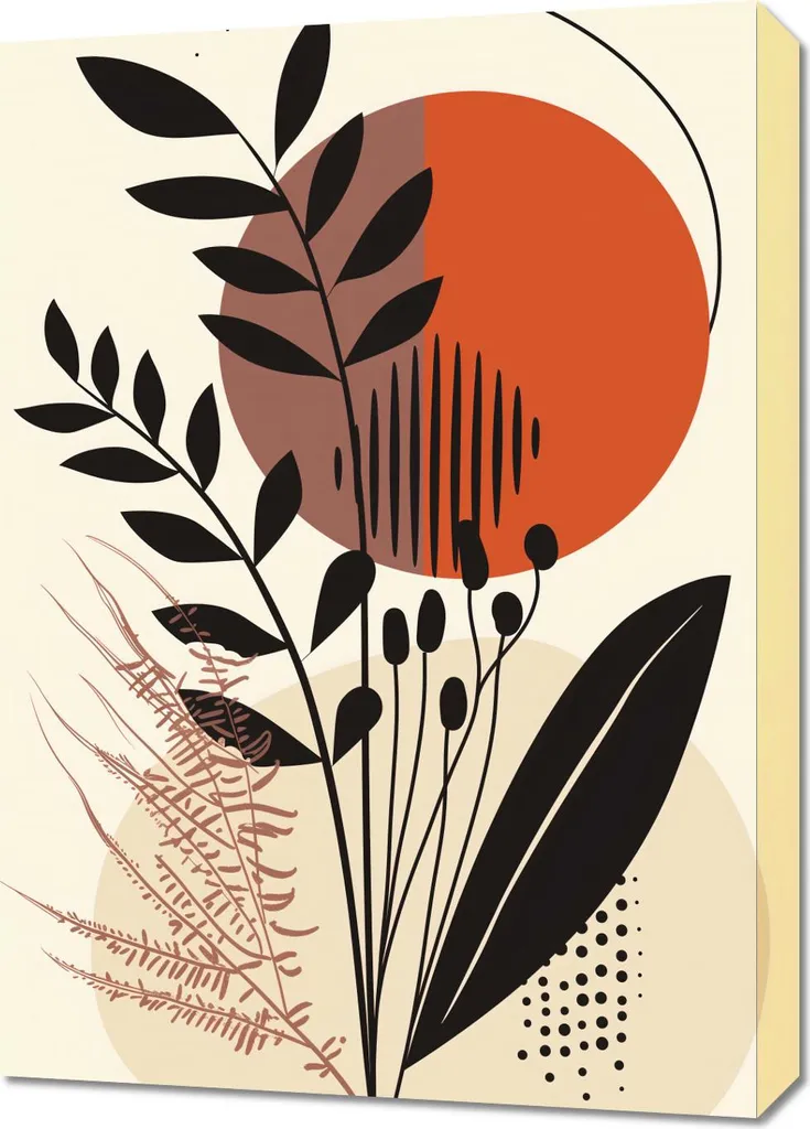 Poster 50 x 70 cm Avant le crépuscule pour ambiance zen et relaxante