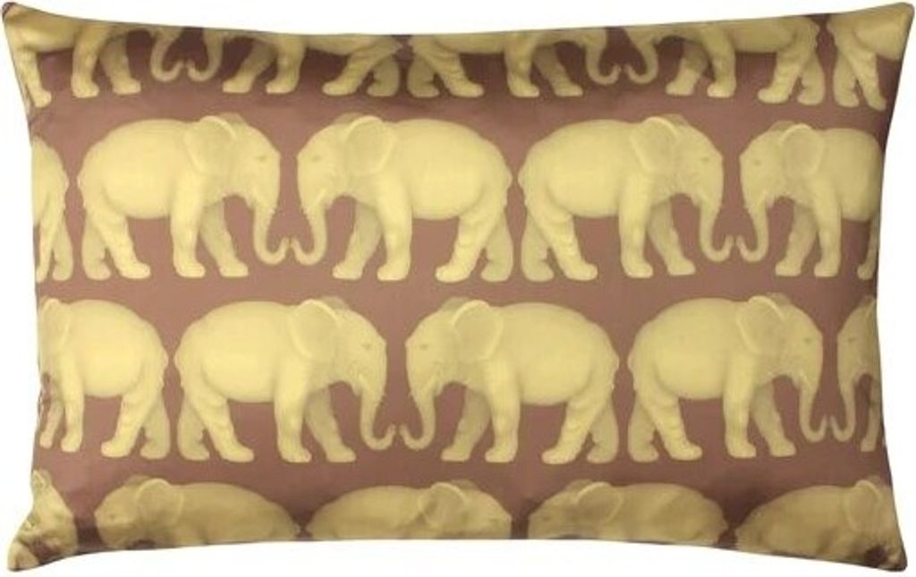 Paoletti - Elefant - Kissenhülle "Parade" RV2532 (Einheitsgröße) (Ziegelrot)