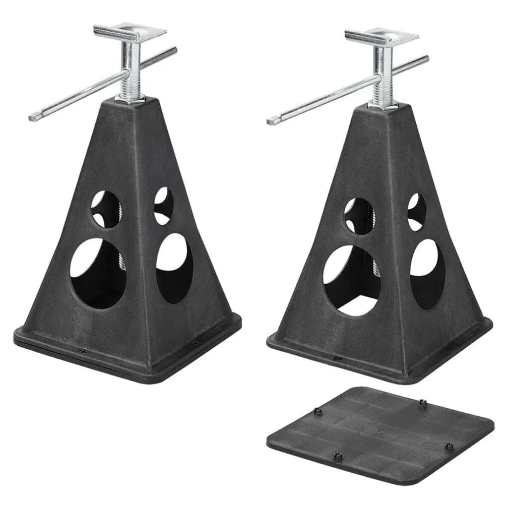 Plaques de calage stabilisatrices en plastique rigide 4 unités