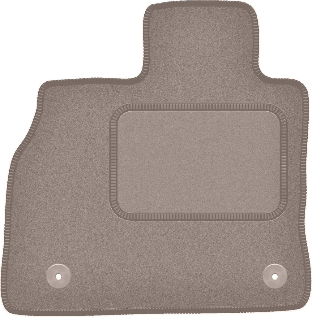 Tappetino Luxury Velluto Beige Nissan Leaf 2010-2017 Su Misura
