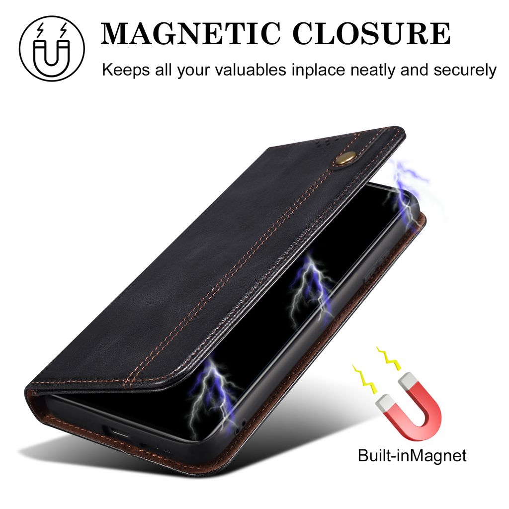 Custodia Portafoglio Pelle PU Magnetica Custodia Portafoglio GOGME Per VIVO V50 Lite 5G/4G - Verde Chiaro Protezione Telefono Completa