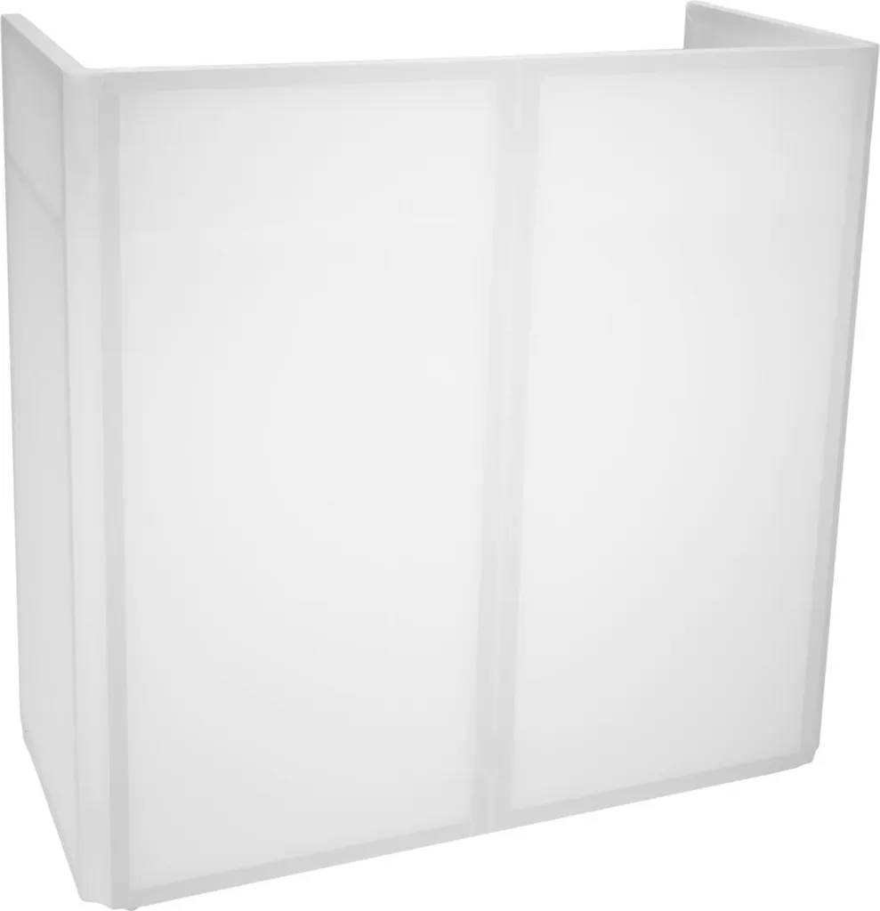Cacher Câbles DJ Stand : Housse Blanche Omnitronic Compact 32000027