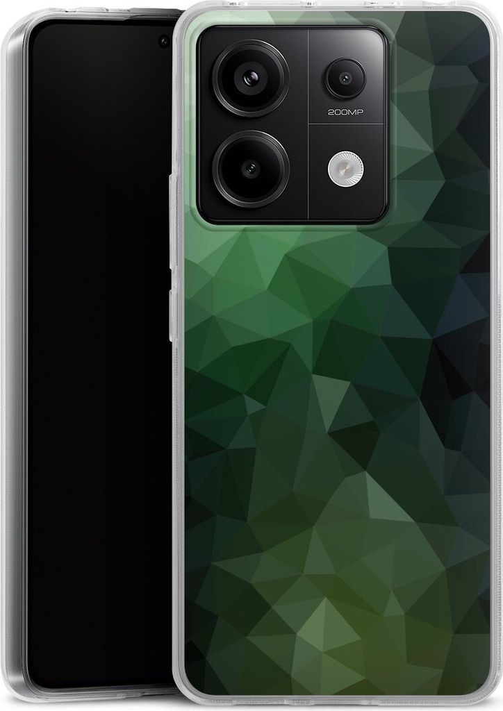 DeinDesign Handyhülle für Xiaomi Redmi Note 13 Pro 5G Silikon Hülle Case Smartphone Schutzhülle Geometric Mosaik Tarnmuster