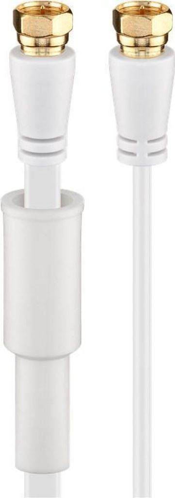 goobay Flaches SAT Antennenkabel 2 x geschirmt Produktbild 