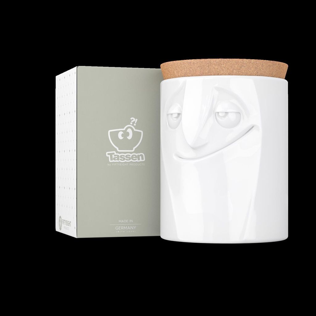 Fiftyeight Products Vorratsdose 1700ml - charmant weiß Image du produit 