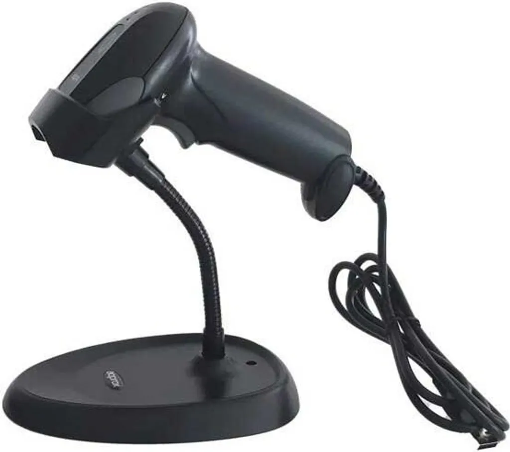 Lecteur Code Barre pour Commerce Environ LS11AS USB avec Socle Noir